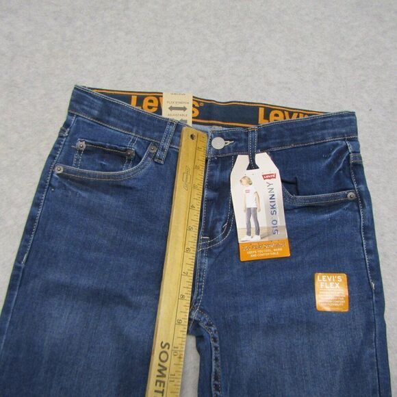Levis 510 Skinny Jeans Flex Youth 14 Regular New - Picture 6 of 13